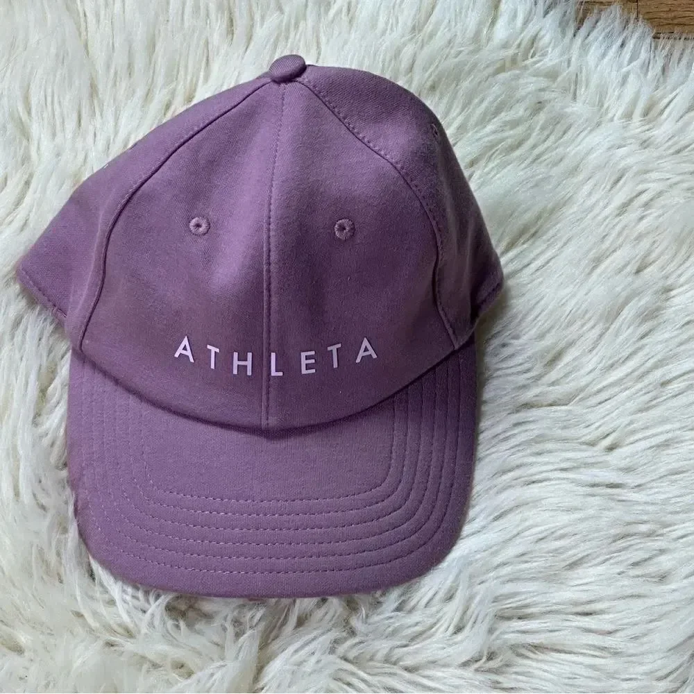 Athleta Women’s Purple Baseball Cap Adjustable Logo Hat
